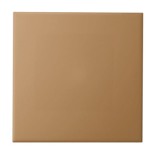 Carreau Couleur solide Brown noisette | Classic Elegant (Devant)
