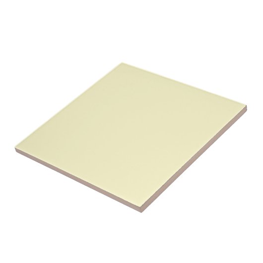 Carreau Couleur solide de chiffon citron (Côté)