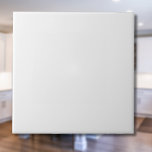 Carreau Couleur solide de l'albâtre | Classic Elegant<br><div class="desc">Couleur solide de l'albâtre | Classique | Élégant | tendance | Style | Cadeau</div>