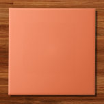 Carreau Couleur solide du corail<br><div class="desc">Couleur solide du corail</div>