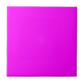 Carreau Couleur solide Fuchsia (Devant)