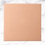 Carreau Couleur solide Fuzz Peach<br><div class="desc">Couleur solide Fuzz Peach</div>