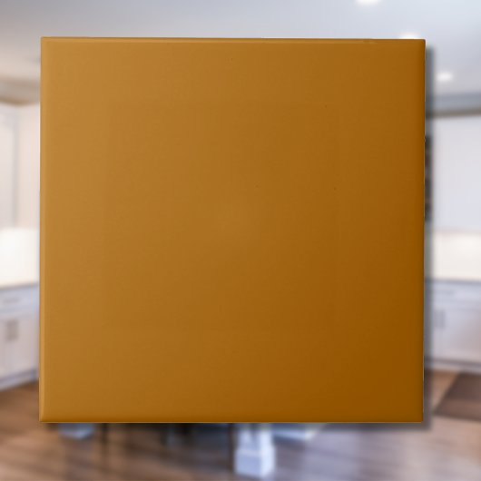 Carreau Couleur solide Ginger | Classique | Élégant