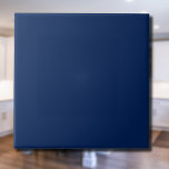 Carreau Couleur solide Indigo de la marine | Classique | É<br><div class="desc">Couleur solide Indigo de la marine | Classique | Élégant | tendance | Style | Cadeau</div>