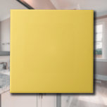 Carreau Couleur solide jaune moutarde | Classic Elegant<br><div class="desc">Couleur solide jaune moutarde | Classique | Élégant | tendance | Style | Cadeau</div>