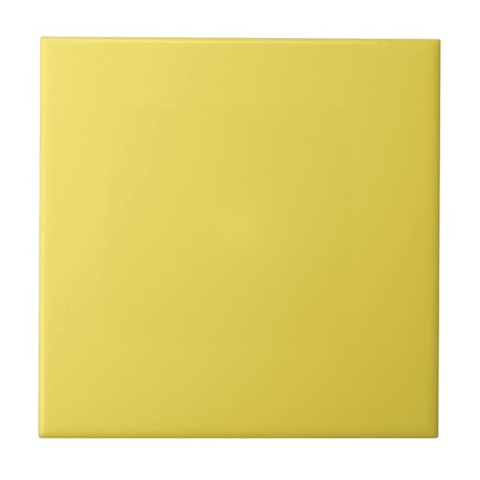 Carreau Couleur solide jaune vif 2021 Couleur de l'année (Devant)
