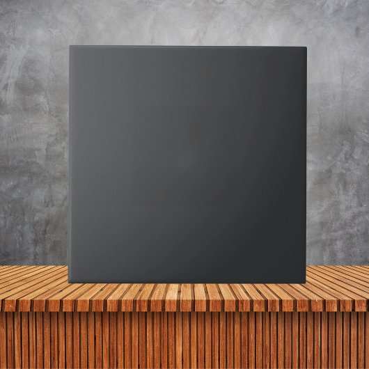 Carreau Couleur solide noire