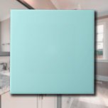 Carreau Couleur solide Pale Aqua | Classique | Élégant<br><div class="desc">Couleur solide Pale Aqua | Classique | Élégant | tendance | Style | Cadeau</div>