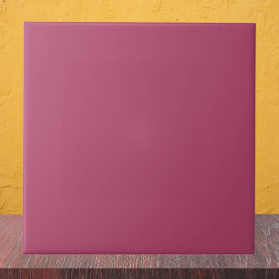 Carreau Couleur solide Rose framboise