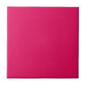 Carreau Couleur solide rose framboise | Classic Elegant (Devant)