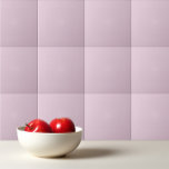 Carreau Couleur solide rose pâle<br><div class="desc">Design clair couleur solide rose pâle.</div>