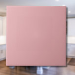 Carreau Couleur solide rose Rose | Classique | Élégant<br><div class="desc">Couleur solide rose Rose | Couleurs roses | Classique | Élégant | tendance | Style | Conception professionnelle</div>