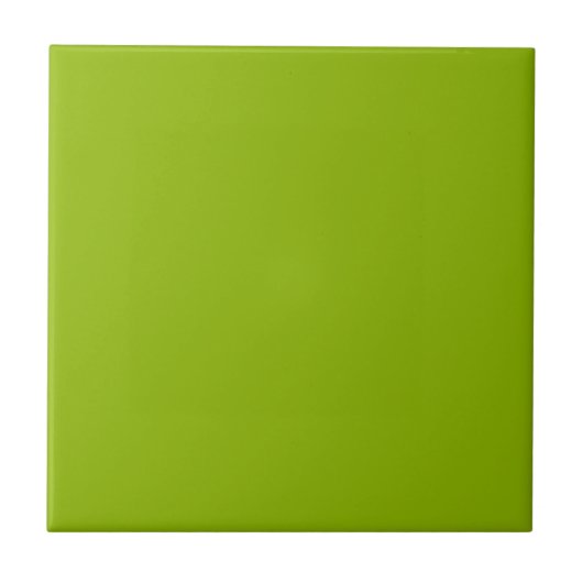 Carreau Couleur solide vert pomme | Classique | Élégant (Devant)
