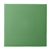 Carreau Couleur solide verte Cactus | Classique | Élégant (Devant)