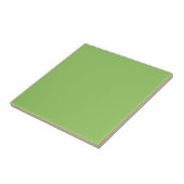 Carreau Couleur solide verte laitue (Côté)