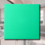 Carreau Couleur solide verte marine | Classique | Élégant<br><div class="desc">Couleur solide verte marine | Classique | Élégant | tendance | Style | Cadeau</div>