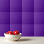 Carreau Couleur solide violet riche en couleur<br><div class="desc">Conception violette riche en couleurs solides.</div>