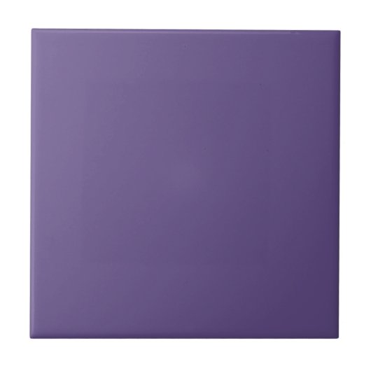 Carreau Couleur solide violette profonde | #634e89 (Devant)