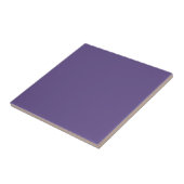 Carreau Couleur solide violette profonde | #634e89 (Côté)