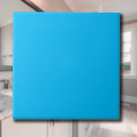 Carreau Couleur uni bleu cyan | Classique | Élégant<br><div class="desc">Couleur uni bleu cyan | Classique | Élégant | tendance | Style | Cadeau</div>