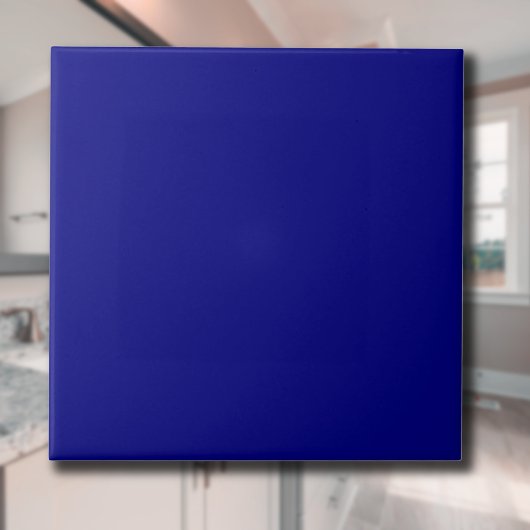 Carreau Couleur uni bleu marine | Classique | Élégant