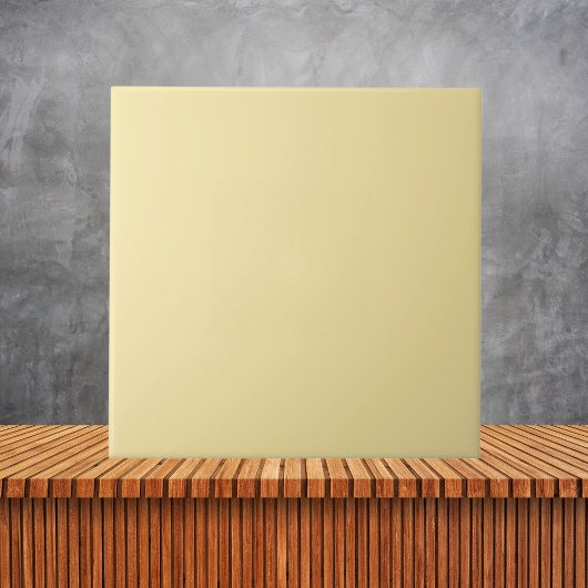 Carreau Couleur uni jaune