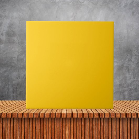 Carreau Couleur uni jaune