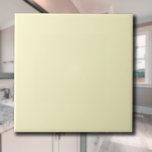 Carreau Couleur uni jaune pastel | Classique | Élégant<br><div class="desc">Couleur uni jaune pastel | Classique | Élégant | tendance | Style | Cadeau</div>