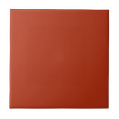 Carreau Couleur uni rouge brûlé orange (Devant)