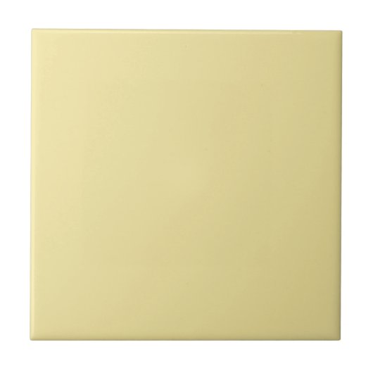 Carreau Couleur unie jaune doux (Devant)