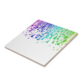 Carreau Couleurs d'arc-en-ciel de tuile d'accent de (Côté)