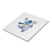 Carreau Couleurs de la Croix de Saint Andrew de Rampant au (Côté)