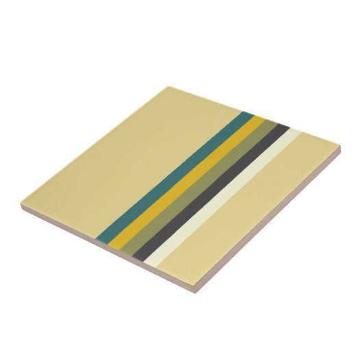 Carreau Couleurs modernes du milieu du siècle (Côté)