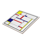 Carreau Couleurs primaires et formes (Côté)