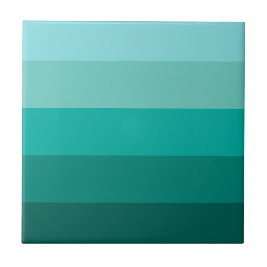 Carreau Couleurs Vertes Rayées (Devant)