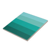 Carreau Couleurs Vertes Rayées (Côté)