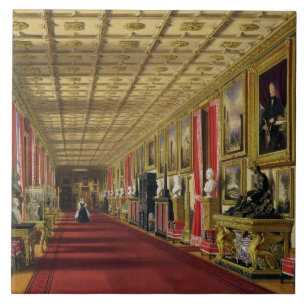 Carreau Couloir du sud, château de Windsor, 1838