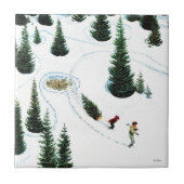 Carreau Couper l'arbre (Devant)