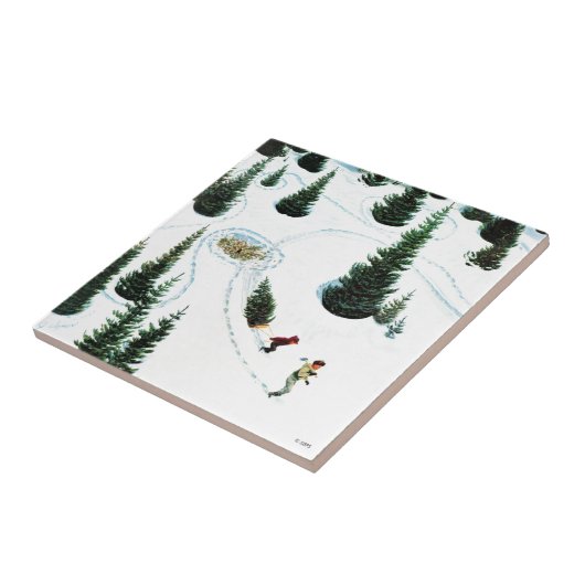 Carreau Couper l'arbre (Côté)