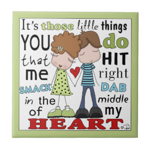 Carreau Couple Dab-Cute Smack