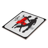 CARREAU COUPLE DE DANSE (Côté)