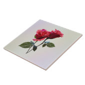 Carreau Couple de Roses (Côté)