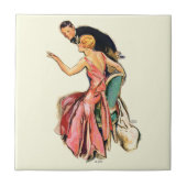 Carreau Couple engagé (Devant)