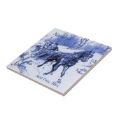 Carreau Couple Sleigh Tile, Néerlandais Look, Personnalise (Côté)