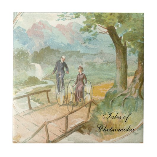 Carreau Couples de recyclage victoriens romantiques (Devant)