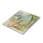 Carreau Couples de recyclage victoriens romantiques (Côté)