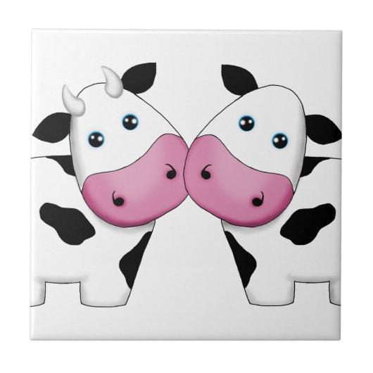 Carreau Couples de vache (Devant)