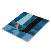 Carreau Couples romantiques dans la ville (Côté)