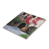 Carreau Cour CRÈTE GRÈCE d'église de monastère de Toplou (Côté)