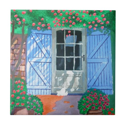 Carreau cour de ferme française (Devant)